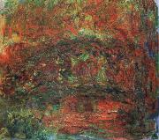 the japanese bridge Claude Monet